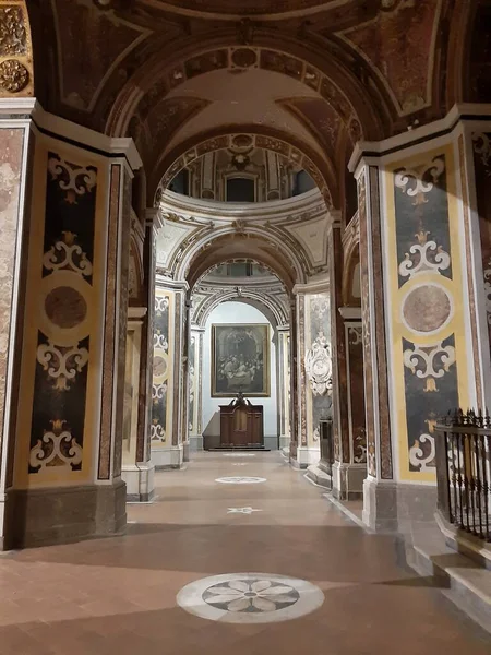 Naples Campania Italy January 2020 Monumental Basilica Built 16Th Century — Stock Photo, Image