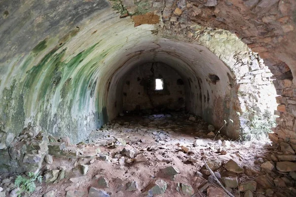 Palinuro Campania Itália Junho 2020 Interior Fortificação Napoleônica Que Fica — Fotografia de Stock