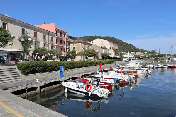 Acciaroli Kampanien Italien Juni 2020 Touristischer Hafen Benannt Nach Angelo — Stockfoto