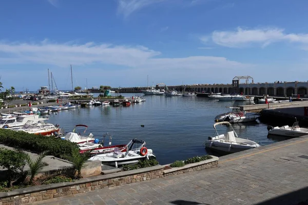 Acciaroli Kampanien Italien Juni 2020 Touristischer Hafen Benannt Nach Angelo — Stockfoto