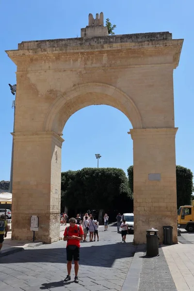 Noto Sicilia Italia Agosto 2020 Porta Reale Ferdinandea — Foto Stock