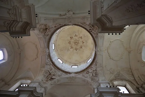 Noto Sizilien Italien August 2020 Innenraum Der Kirche San Domenico — Stockfoto