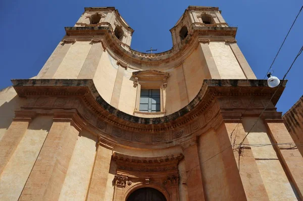 Noto Sicília Itália Agosto 2020 Igreja Montevergine Nicolaci — Fotografia de Stock