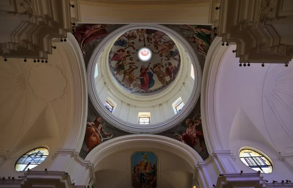 Noto Sicilia Agosto 2020 Interno Della Cattedrale San Nicol — Foto Stock