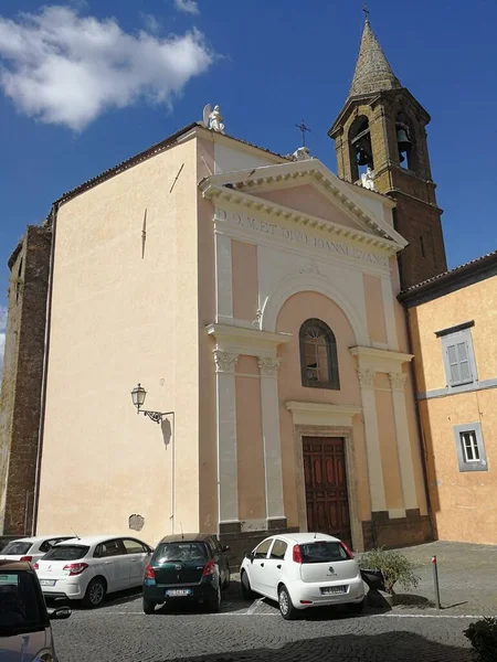 Orvieto Umbria Włochy Września 2019 Kościół San Giovanni Evangelista Założony — Zdjęcie stockowe