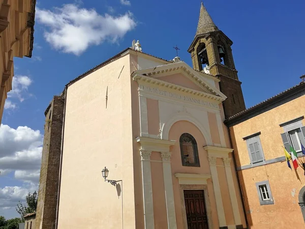 Orvieto Umbria Italy September 2019 Church San Giovanni Evangelista 创建于10世纪 — 图库照片