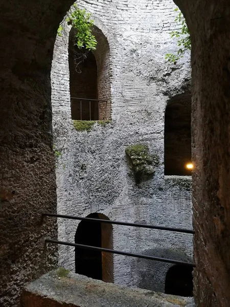 Orvieto Umbria Itália Setembro 2019 Vista Interior Pozzo San Patrizio — Fotografia de Stock