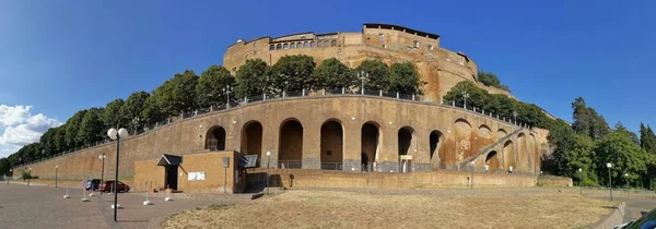 Orvieto Umbrien Italien September 2019 Panoramafoto Des Dorfes Vom Mechanisierten — Stockfoto