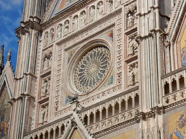 Orvieto Umbría Italia Septiembre 2019 Catedral Santa Maria Assunta — Foto de Stock