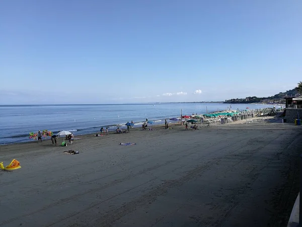 Agropoli Salerno Campania Italia Junio 2018 Vista Panorámica Del Centro —  Fotos de Stock