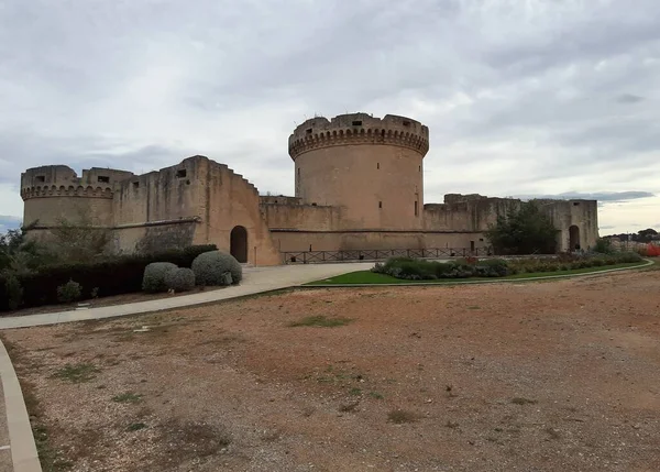 Matera Basilicata Ιταλία Νοεμβρίου 2019 Κάστρο Του Τραμοντάνο Του 16Ου — Φωτογραφία Αρχείου
