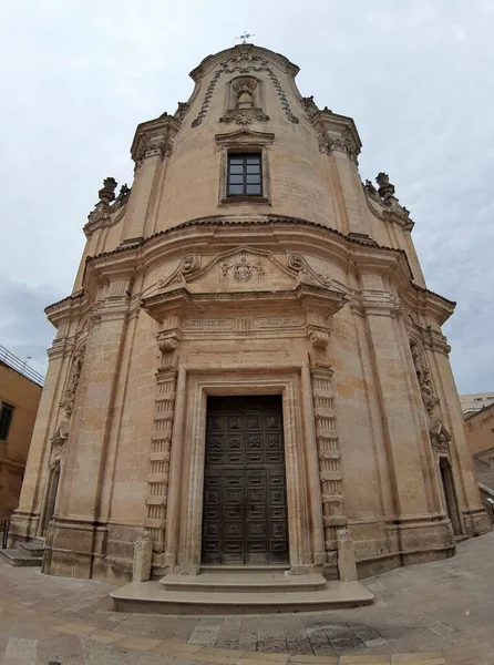 Matera Basilicata Itália Novembro 2019 Igreja Purgatório Construída Século Xviii — Fotografia de Stock