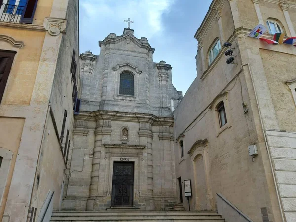Matera Basilicata Italy November 2019 Church Santa Lucia Також Називається — стокове фото