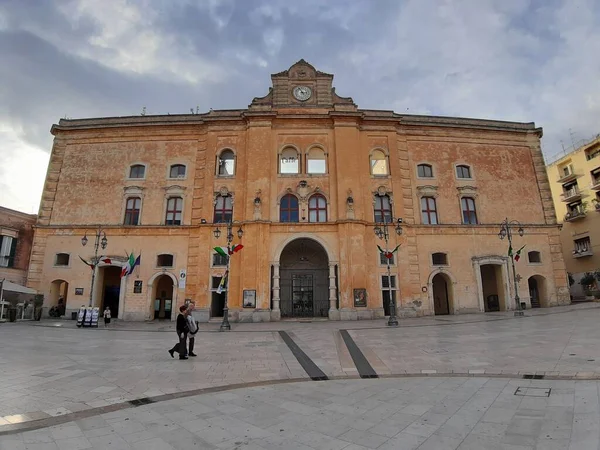 Matera Basilicata Italia Noviembre 2019 Palazzo Dell Annunziata Del Siglo — Foto de Stock