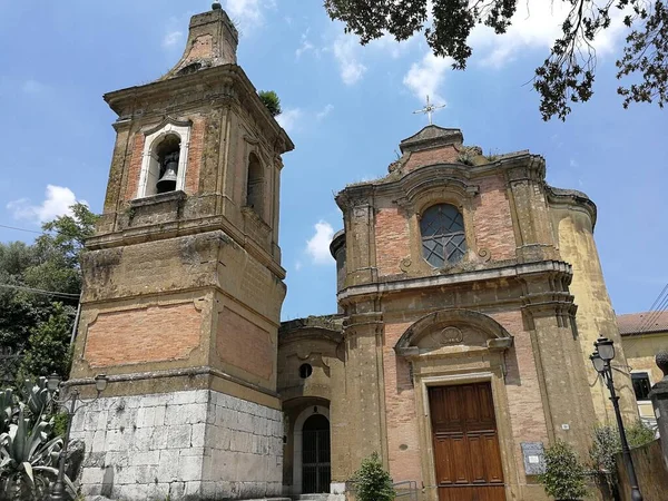 Airola Campanië Italië Juni 2019 Kerk Van San Gabriele Arcangelo — Stockfoto