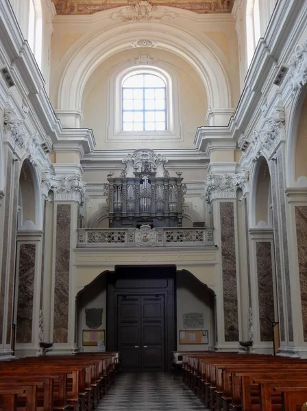 Sant Agata Goti Campania Itália Junho 2019 Interior Catedral Santa — Fotografia de Stock