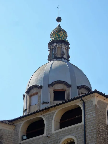 Sant Agata Goti Kampánie Itálie Června 2019 Kostel San Francesco — Stock fotografie