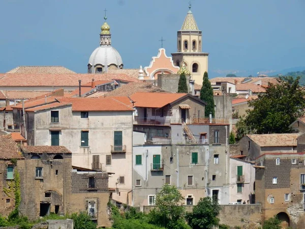 Sant Agata Goti Kampanien Italien Juni 2019 Panorama Över Den — Stockfoto