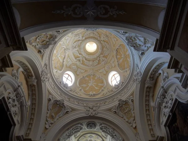 Sant Agata Goti Campania Italy June 2019 Interior Cathedral Santa — стоковое фото