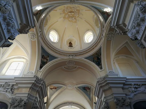 Sant Agata Goti Campania Italia Junio 2019 Interior Catedral Santa — Foto de Stock