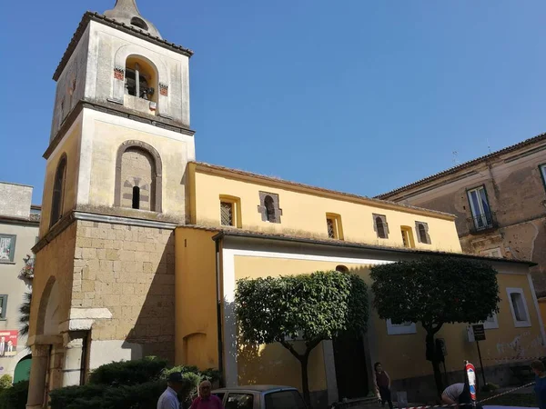Sant Agata Goti Campanië Italië Juni 2019 Romaanse Kerk Van — Stockfoto