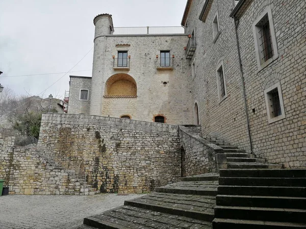 San Marco Dei Cavoti Campania Italy March 2018 View Palazzo — Stock Photo, Image