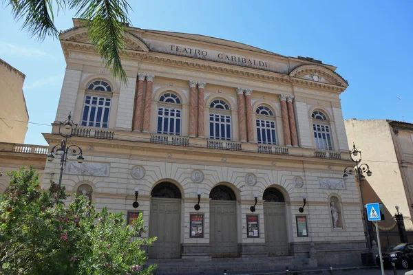 Santa Maria Capua Vetere Campania Italia Mayo 2020 Teatro Garibaldi —  Fotos de Stock