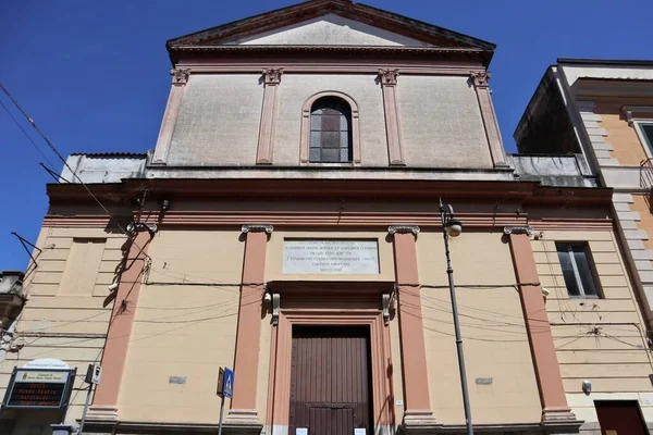 Santa Maria Capua Vetere Campania Italia Mayo 2020 Iglesia Los — Foto de Stock
