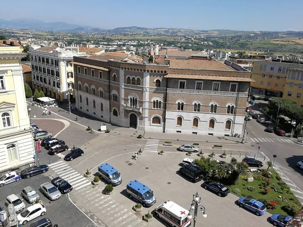 Benevento Campania Italië Juni 2018 Het Gebouw Van Kamer Van — Stockfoto