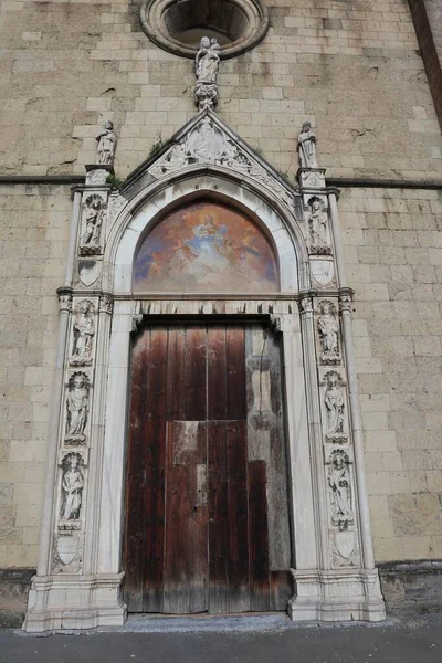 Nápoles Campania Italia Diciembre 2020 Iglesia San Giovanni Carbonara Del — Foto de Stock