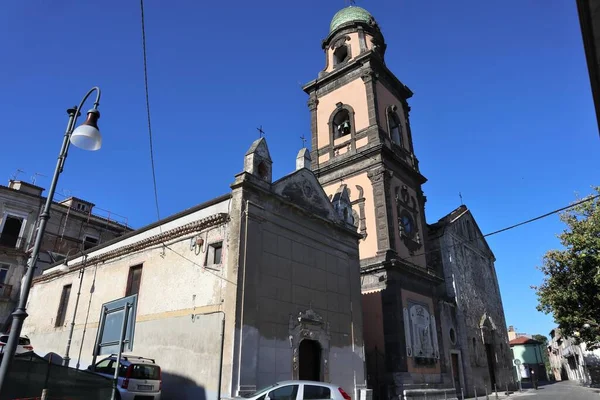 Solopaca Campania Italia Maggio 2020 Chiesa Del Santissimo Corpo Cristo — Foto Stock