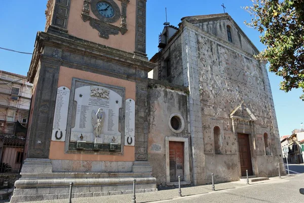 Solopaca Campania Italy May 2020 Church Most Holy Body Christ — стокове фото