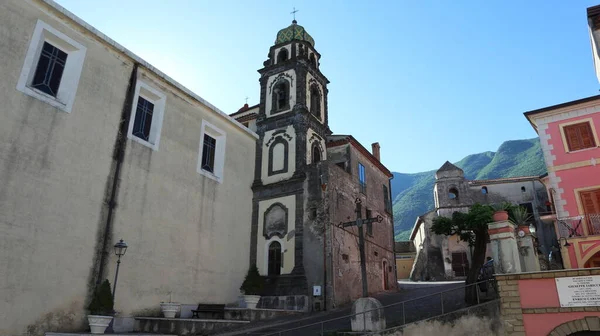 Solopaca Campania Italy Травня 2020 Століття Церква Сан Мауро Мартир — стокове фото