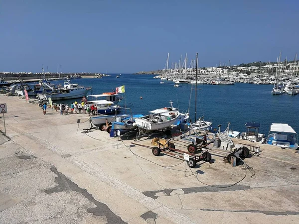 Santa Maria Leuca Lecce Pouilles Italie Août 2019 Vue Panoramique — Photo