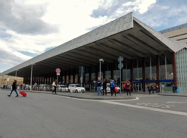 Roma Lazio Itália Abril 2017 Vista Estação Ferroviária Roma Termini — Fotografia de Stock