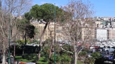 Napoli - Panoramica del porto di Mergellina
