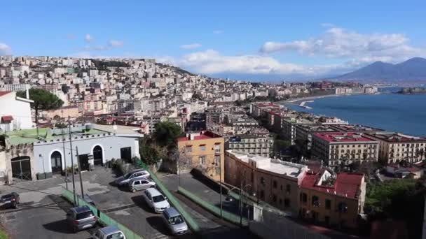 Neapel - Panoramica da Sant 'Antonio a Posillipo — Stockvideo