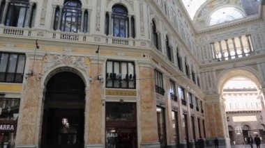 Napoli - Panoramica della Galleria Umberto I