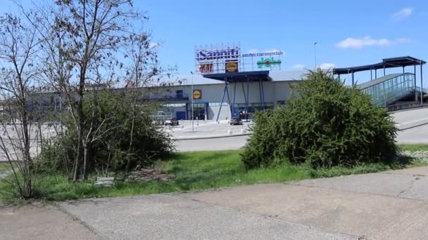 Benevento - Panoramica del Centro Comercial I Sanniti — Vídeos de Stock