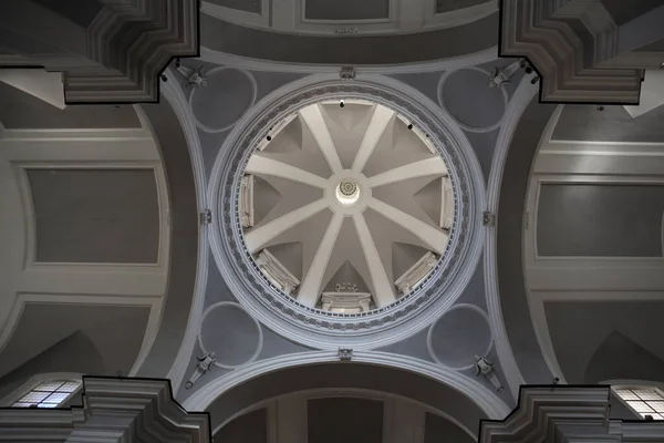 Nápoles Campania Italia Abril 2021 Interior Basílica Santa Maria Della — Foto de Stock