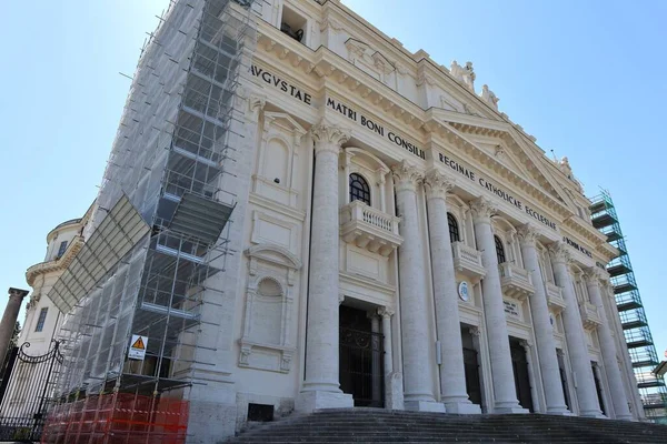 Nápoles Campania Italia Abril 2021 Basílica Incoronata Madre Del Buon — Foto de Stock