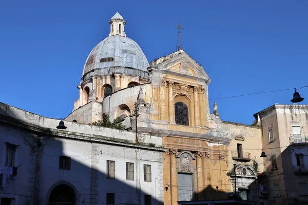 Napels Campanië Italië April 2021 Achttiende Eeuwse Kerk Gewijd Aan — Stockfoto