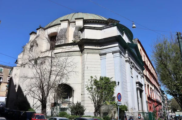 Nápoles Campania Italia Abril 2021 Iglesia Del Siglo Xvii San — Foto de Stock