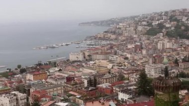 Napoli - Panoramica del Lungomare Caracciolo da Villa Floridiana