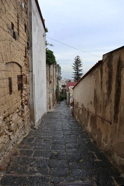 Napels Campanië Italië April 2021 Scalinata Del Petraio Die Corso — Stockfoto