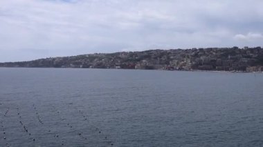 Napoli - Panoramica del golfo dal terrazzo di Castel dell'Ovo