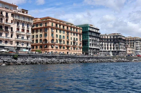 Neapel Kampanien Italien Maj 2021 Panoramautsikt Över Nazario Sauro Från — Stockfoto