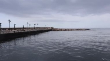 Monte di Procida - Panoramica della Spiaggia di Acquamorta dal pontile