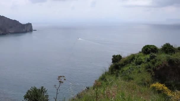 Monte di Procida - Panoramica di Miseno dal Belvedere Stupor Mundi — стокове відео