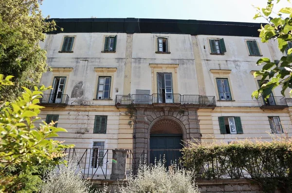 Neapol Kampania Włochy Czerwca 2021 Palazzo Dei Principi Real Bosco — Zdjęcie stockowe